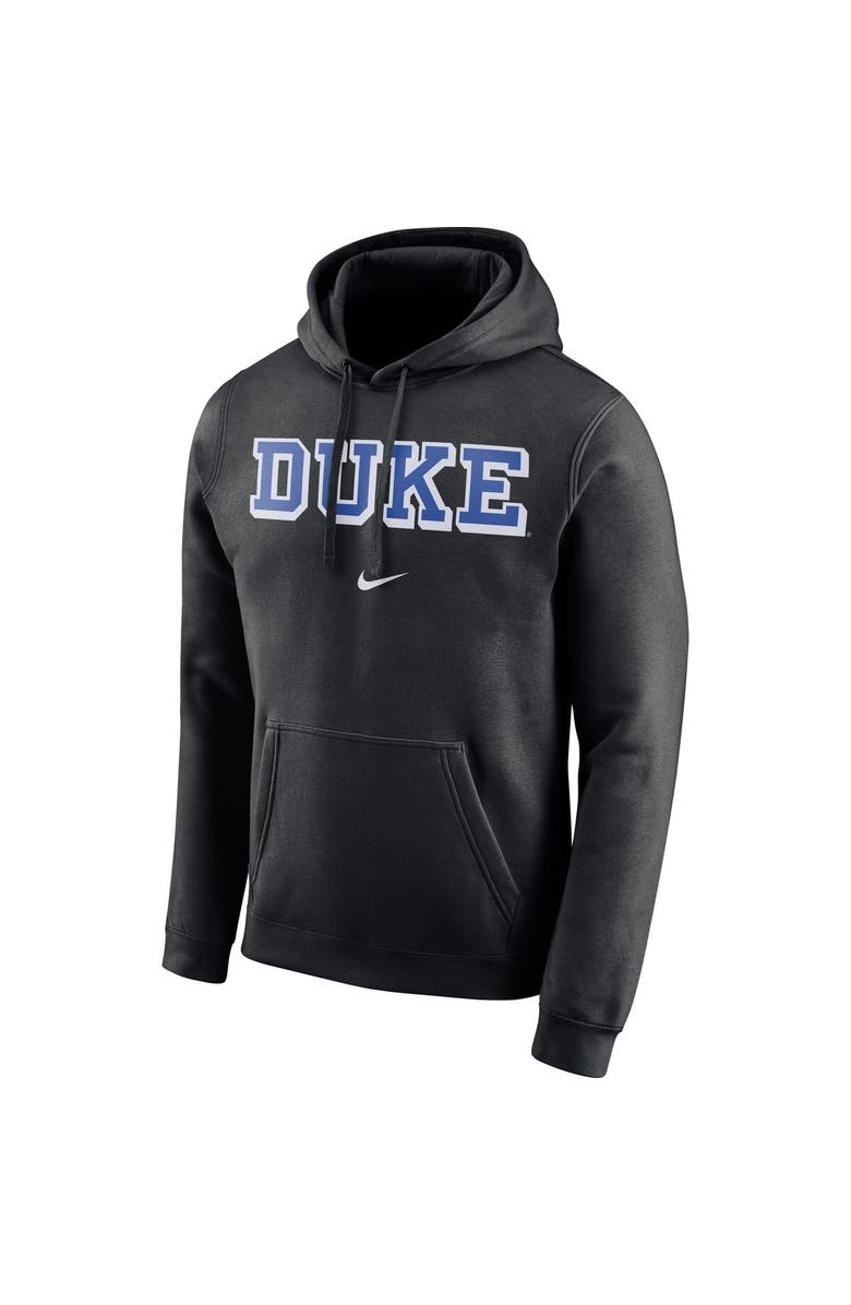 Nike Men's Nike Black Duke Blue Devils Arch Club Fleece Pullover Hoodie, Alternate, color,