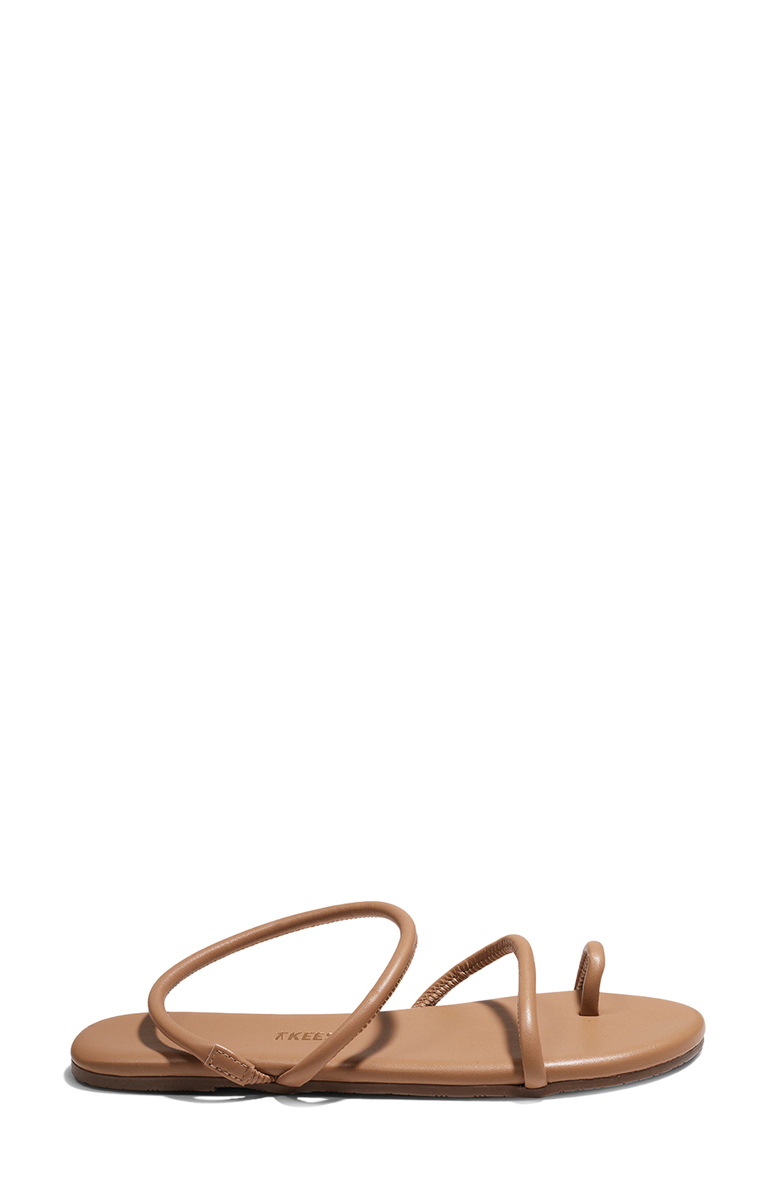 TKEES Mia Tubular Sandal, Main, color, Cocoa Butter