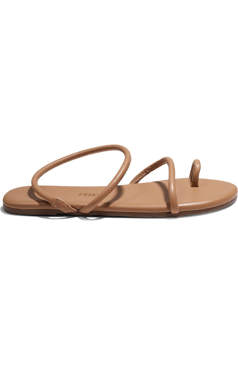 TKEES Mia Tubular Sandal, Main, color, Cocoa Butter