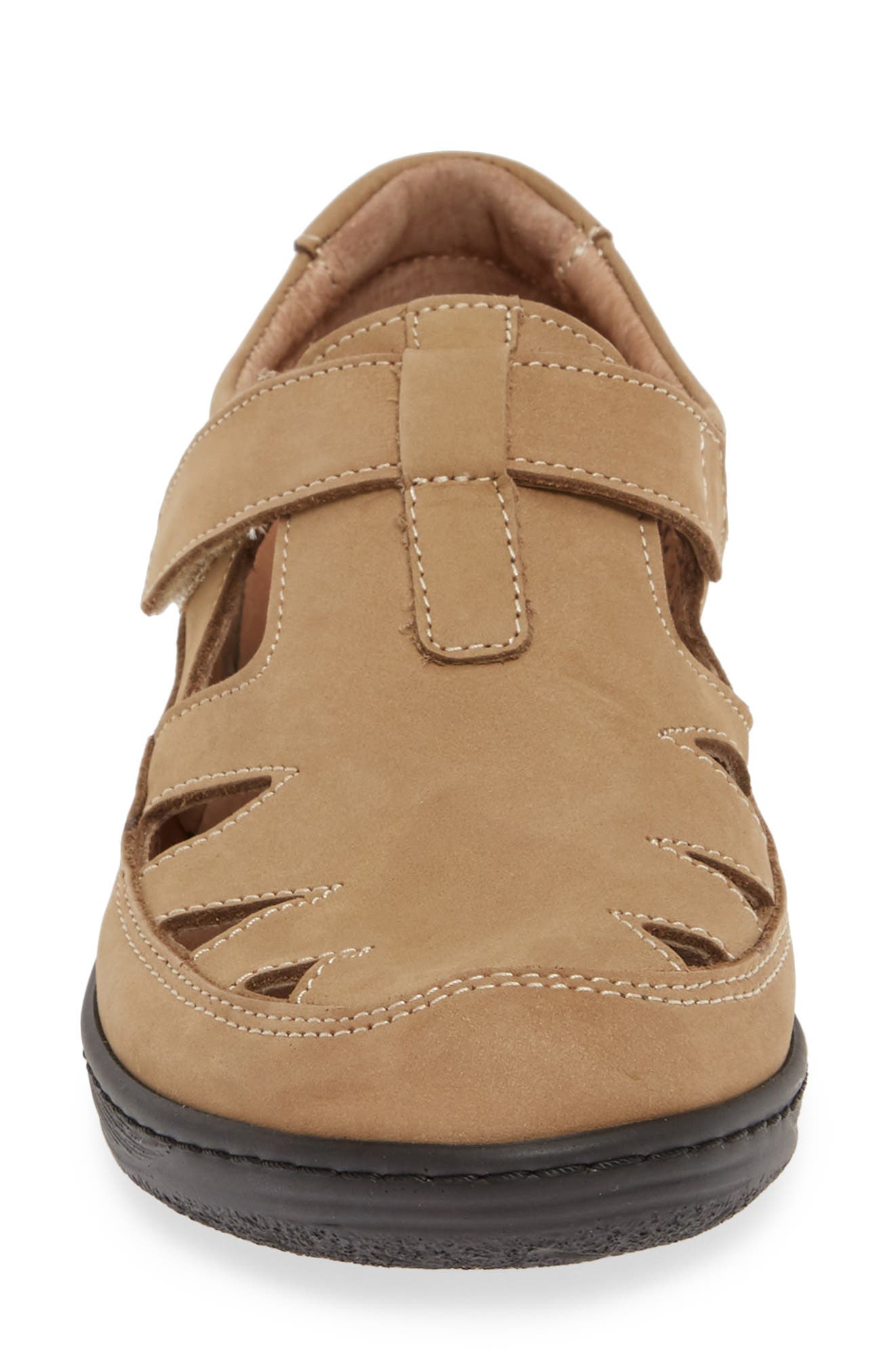 David Tate Catania Walking Sandal, Alternate, color, Beige Nubuck Leather
