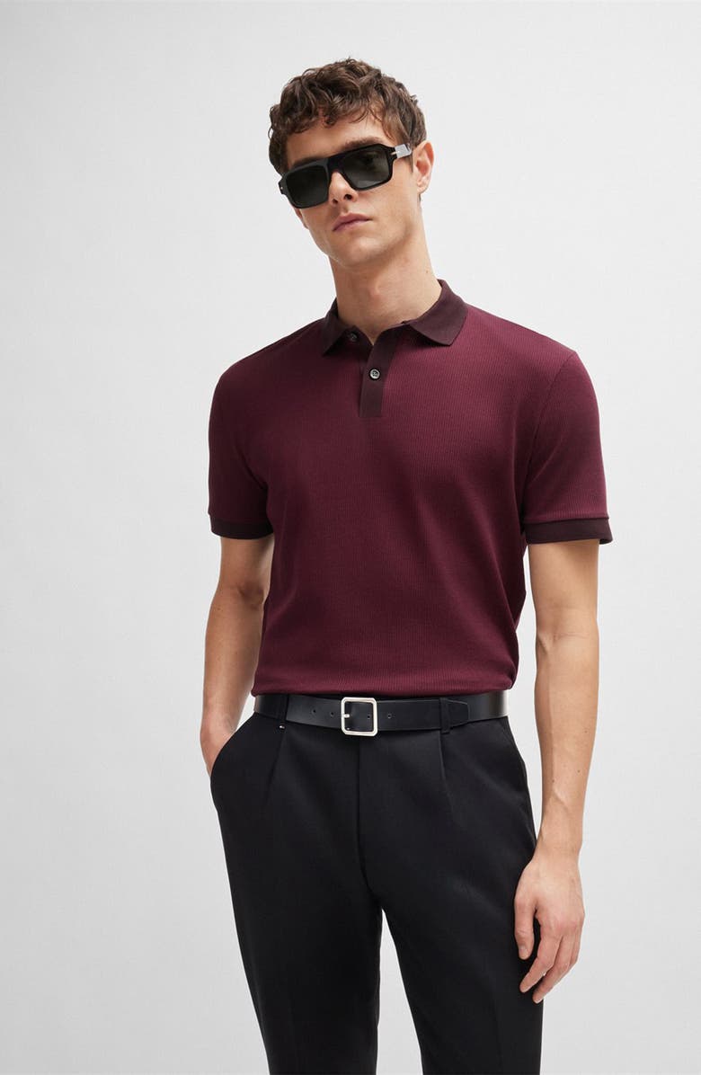 BOSS Carym Leather Belt, Alternate, color, 