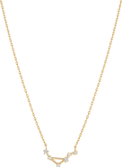 Bearfruit Jewelry 14k Gold Constellation Zodiac Necklace, 12 Zodiac Constellation Gift Idea