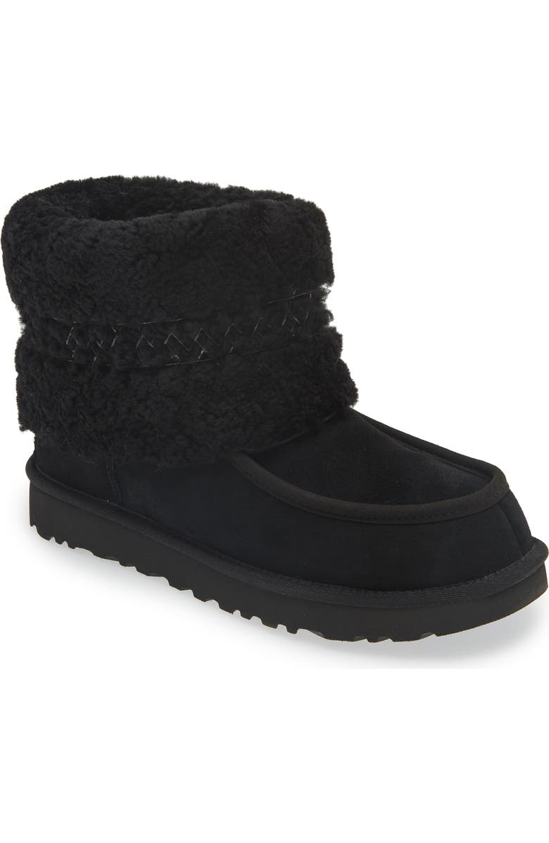 UGG<sup>®</sup> Genuine Sheepskin Mini Braid Boot, Main, color,