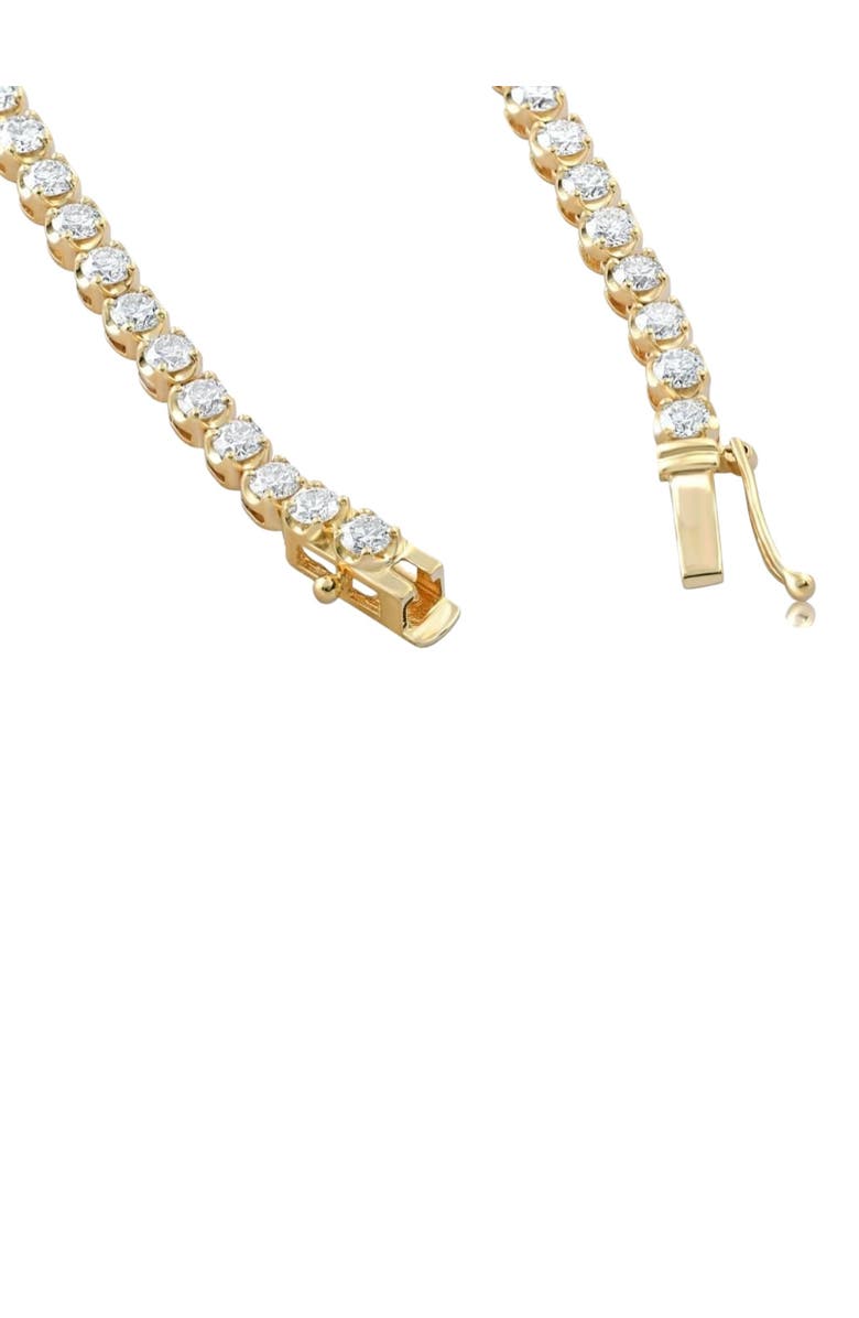 Bliss Diamond 11 1/2Ct Graduated Diamond Tennis Necklace 14k Gold Lab Grown, Alternate, color, 14K Yellow Gold