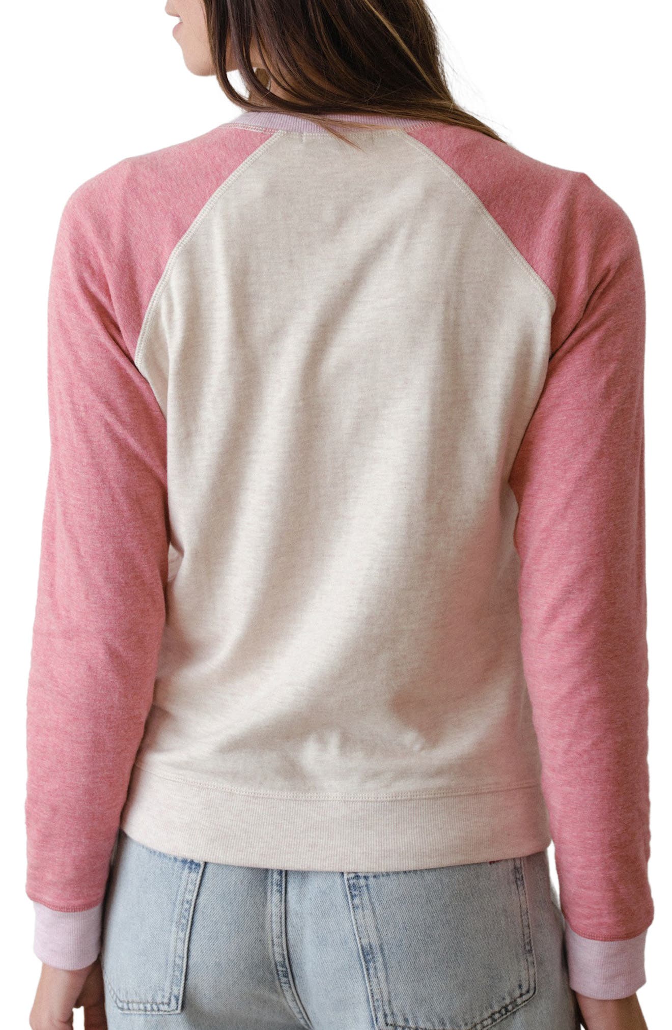 Varsity Raglan Sweatshirt - image 2