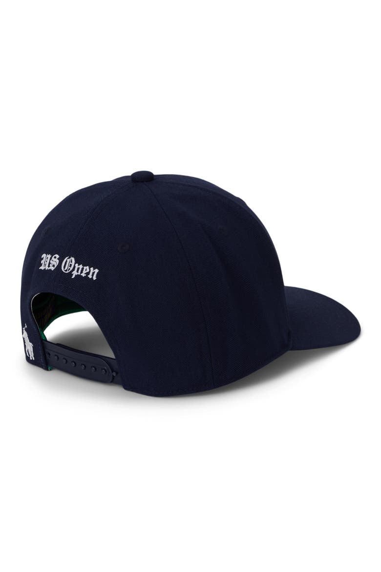 Polo Tennis Snapback Ball Cap, Alternate, color, NAVY