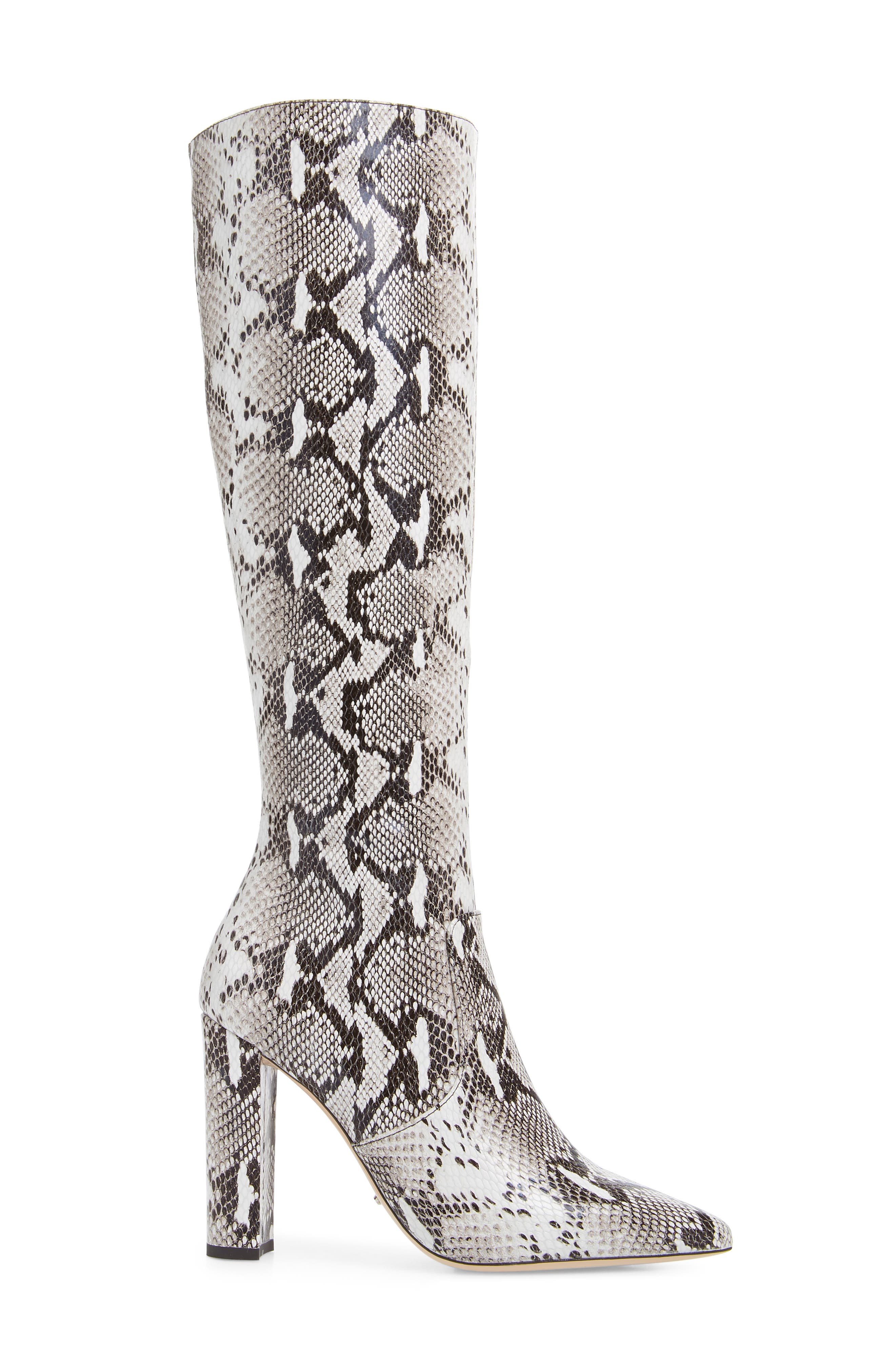 Lexie Tall Boot, Alternate, color, NATURAL/ SNAKE LEATHER