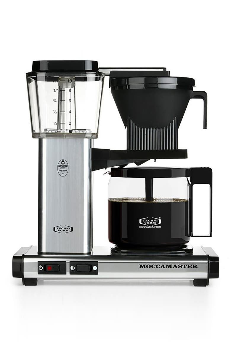 KBG Coffee Brewer, Main, color, POLISHED SILVER
