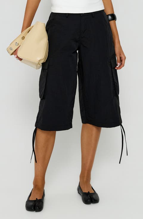 Hudsen Longline Nylon Cargo Shorts