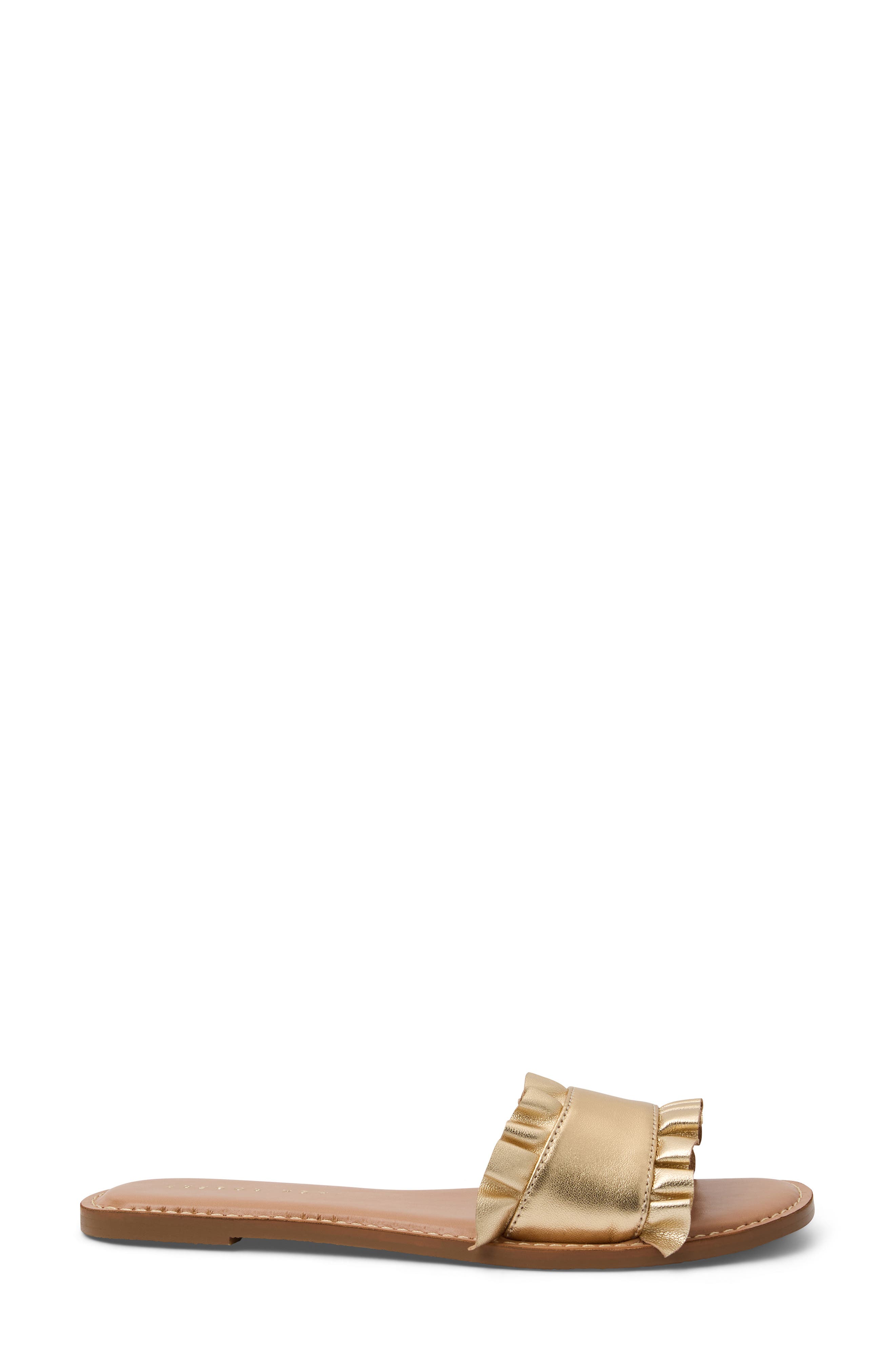 Jack Rogers Rozette Slide Sandal, Alternate, color, Gold