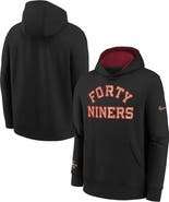 Nike Youth Nike Black San Francisco 49ers 2025 Rivalries Collection Club Hoodie