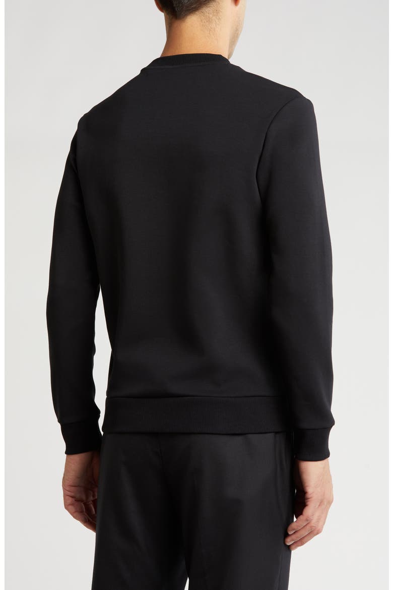 Salbo Crewneck Sweatshirt, Alternate, color, BLACK