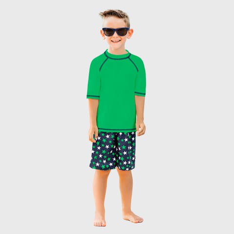 Baby Boys UPF 50+ Short Sleeve Rashguard (Baby)