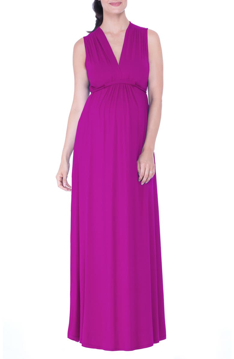 Olian Lucy Maternity Maxi Dress, Main, color, 