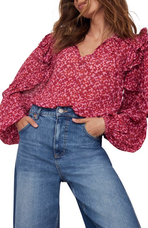 Floral Pattern Blouse