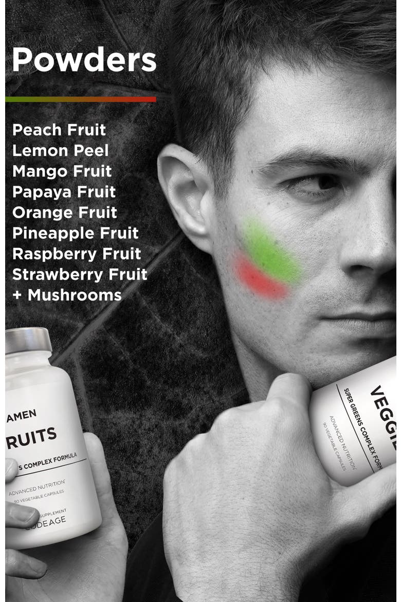Amen Fruits + Veggies Vitamins Bundle, Alternate, color, White