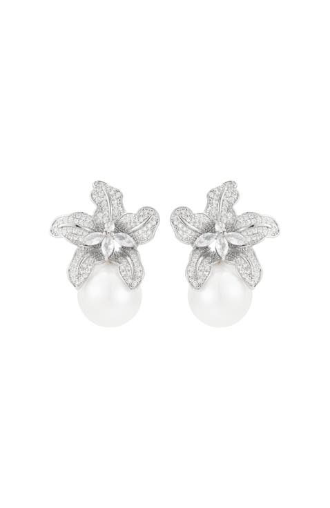 Sonnet Pearl Drop Earrings