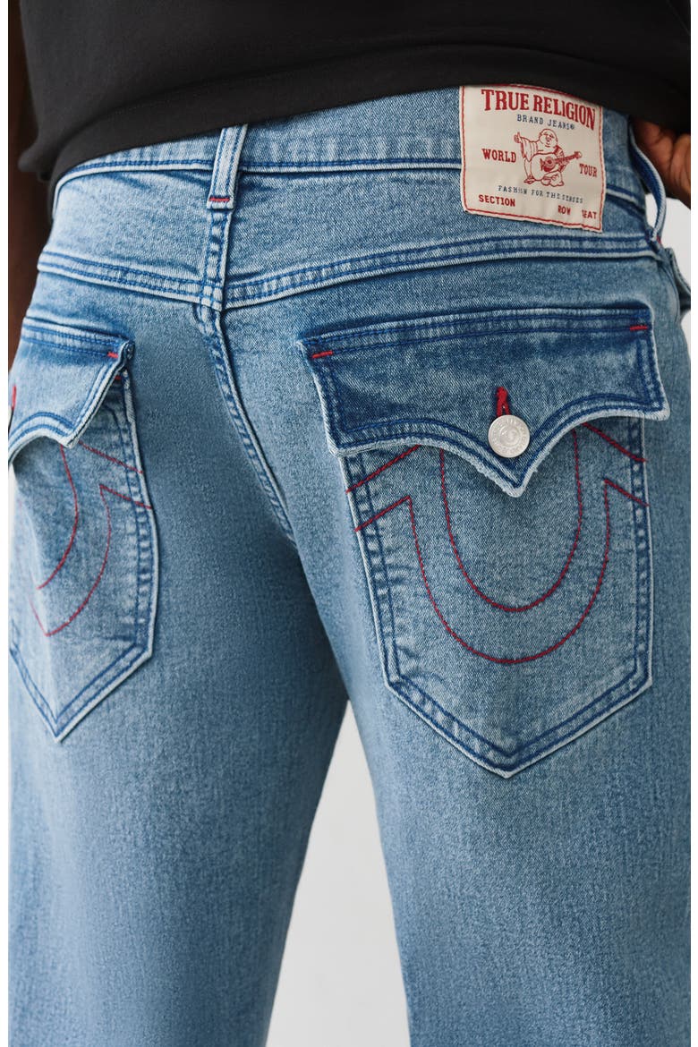 Ricky Straight Leg Jeans, Alternate, color, LIGHT PEPPERMINT WASH
