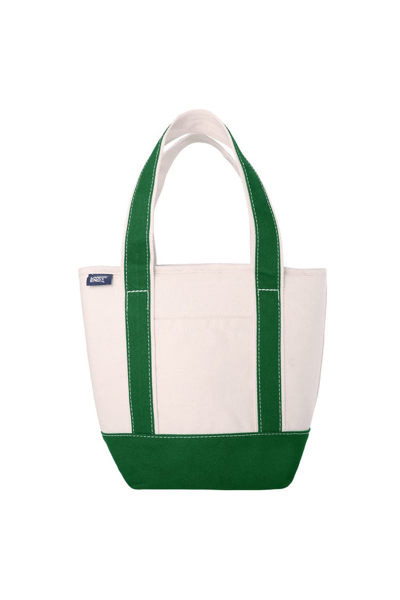 Small Insulated Tote Bag with Zip Closure, Travel Cooler Bag for the Pool, Park, and Day Trips, Main, color, Kelly Green