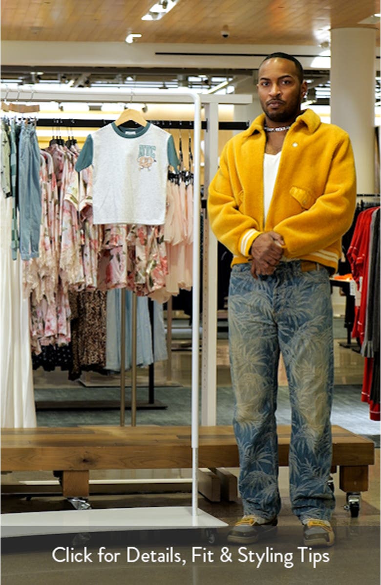 Kids' NYC Pretzel On Light Raglan T-Shirt, sales video thumbnail