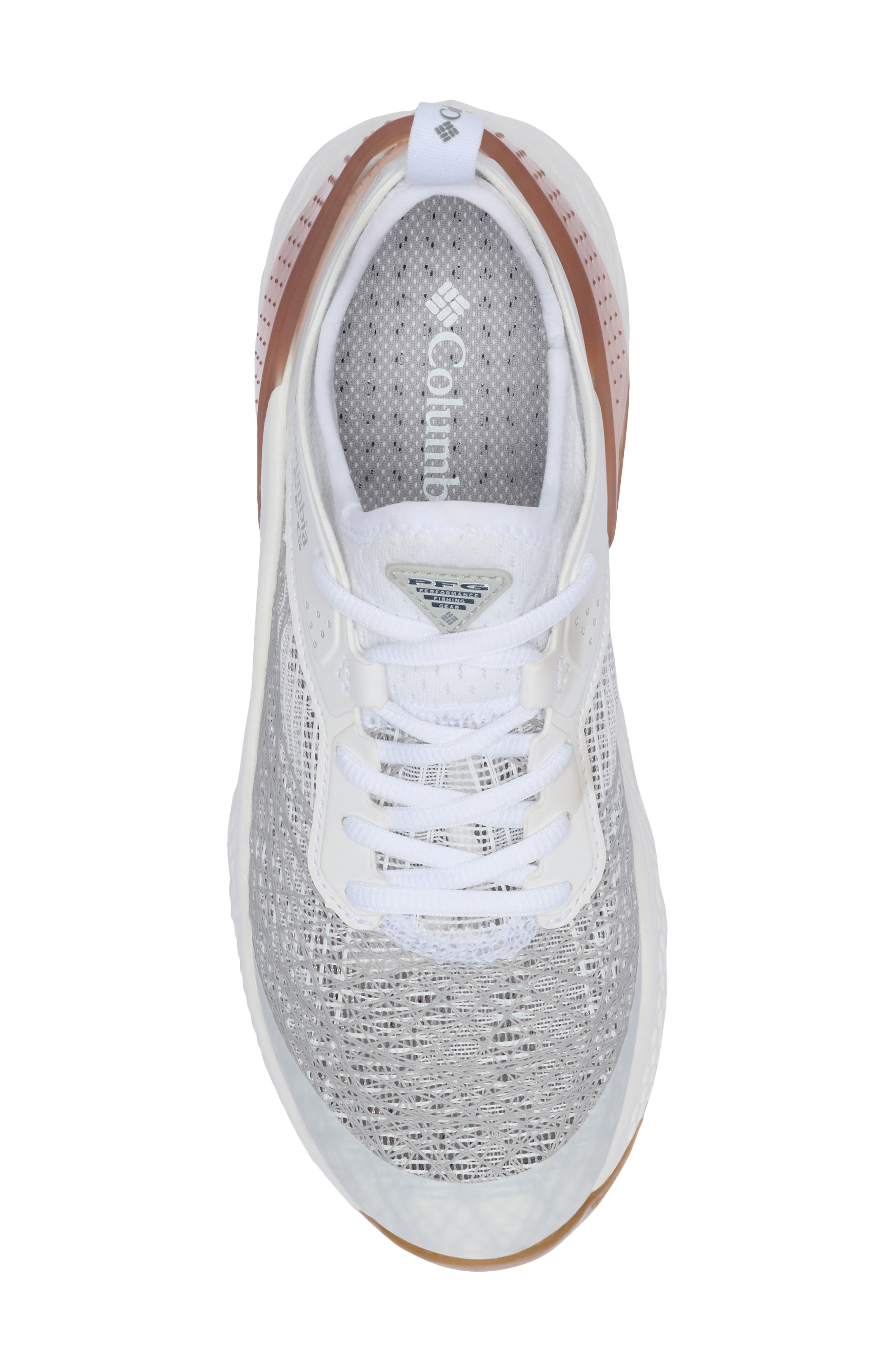 PFG Whipray™ Shoe, Alternate, color, WHITE/ ROSE METALLIC