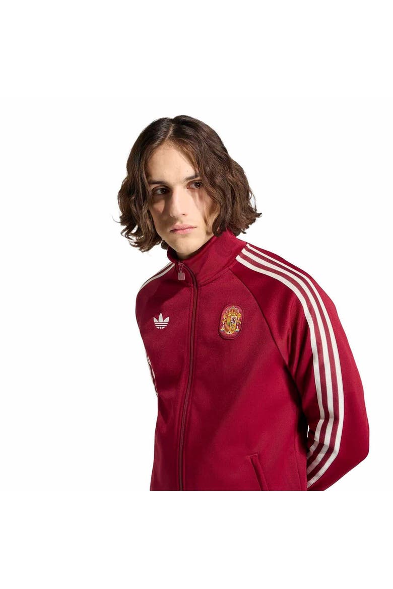 Men's adidas Red Spain National Team Originals Full-Zip Track Jacket, Alternate, color, Red