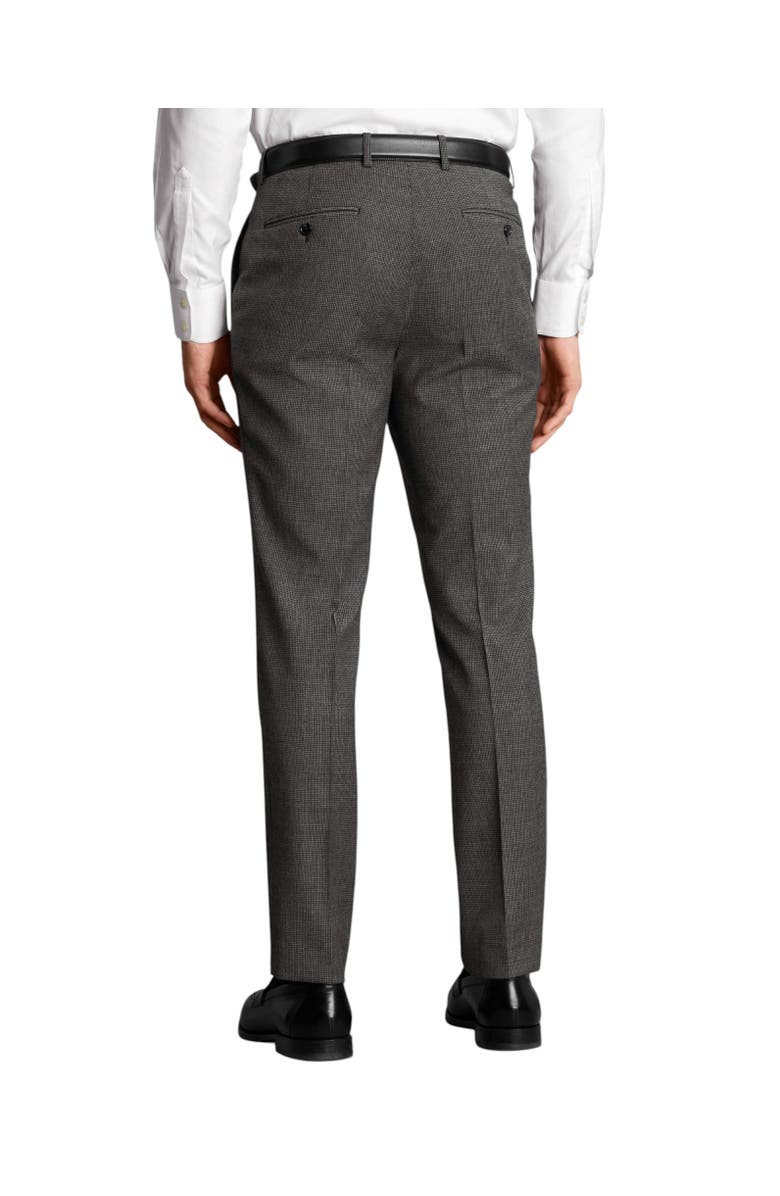 Charles Tyrwhitt Stretch Wool Trousers, Alternate, color, Dark Grey