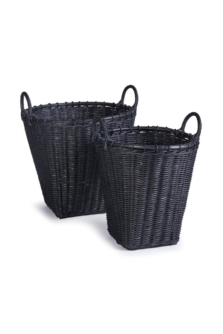Alvero Baskets, Set Of 2, Main, color, Black