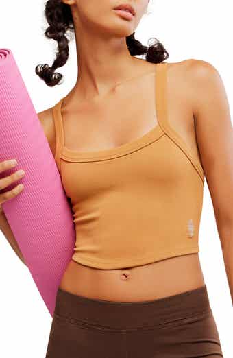 Free People FP Movement All Clear Rib Crop Camisole