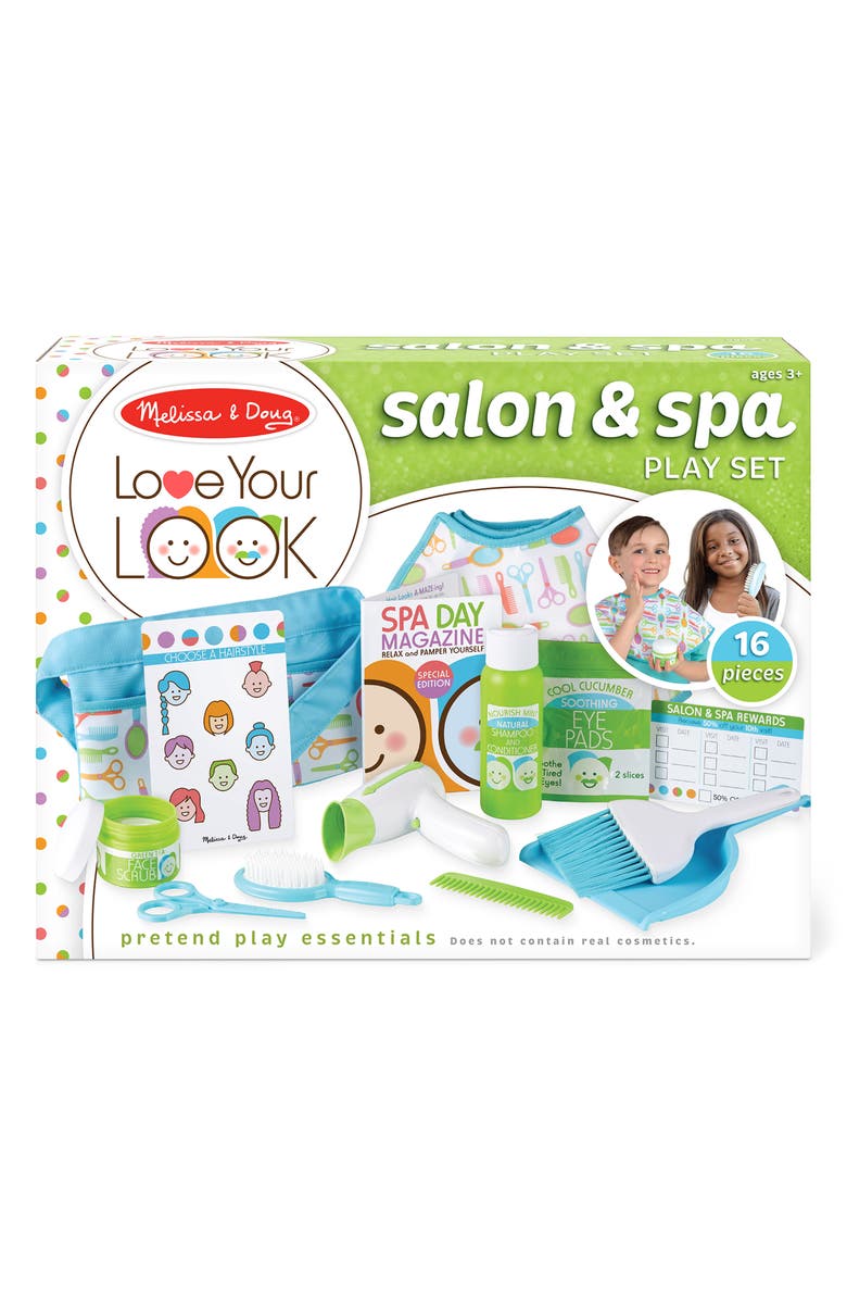 Melissa & Doug Love Your Look: Salon & Spa Playset, Main, color,