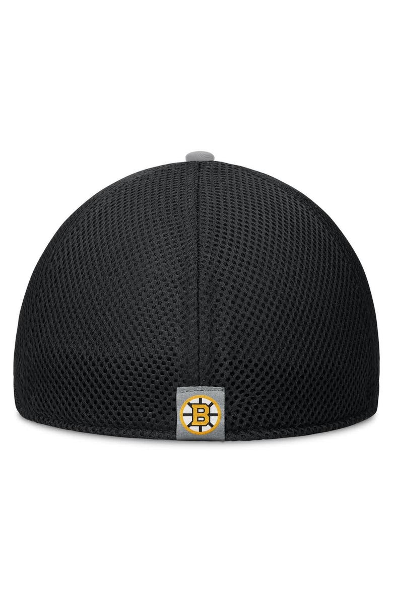 FANATICS Men's Fanatics Black Boston Bruins Fundamentals Span Flex Hat, Alternate, color, Black