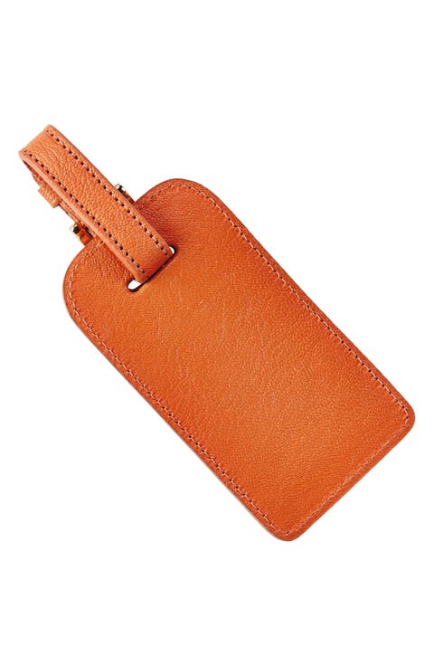 Leather Luggage Tag