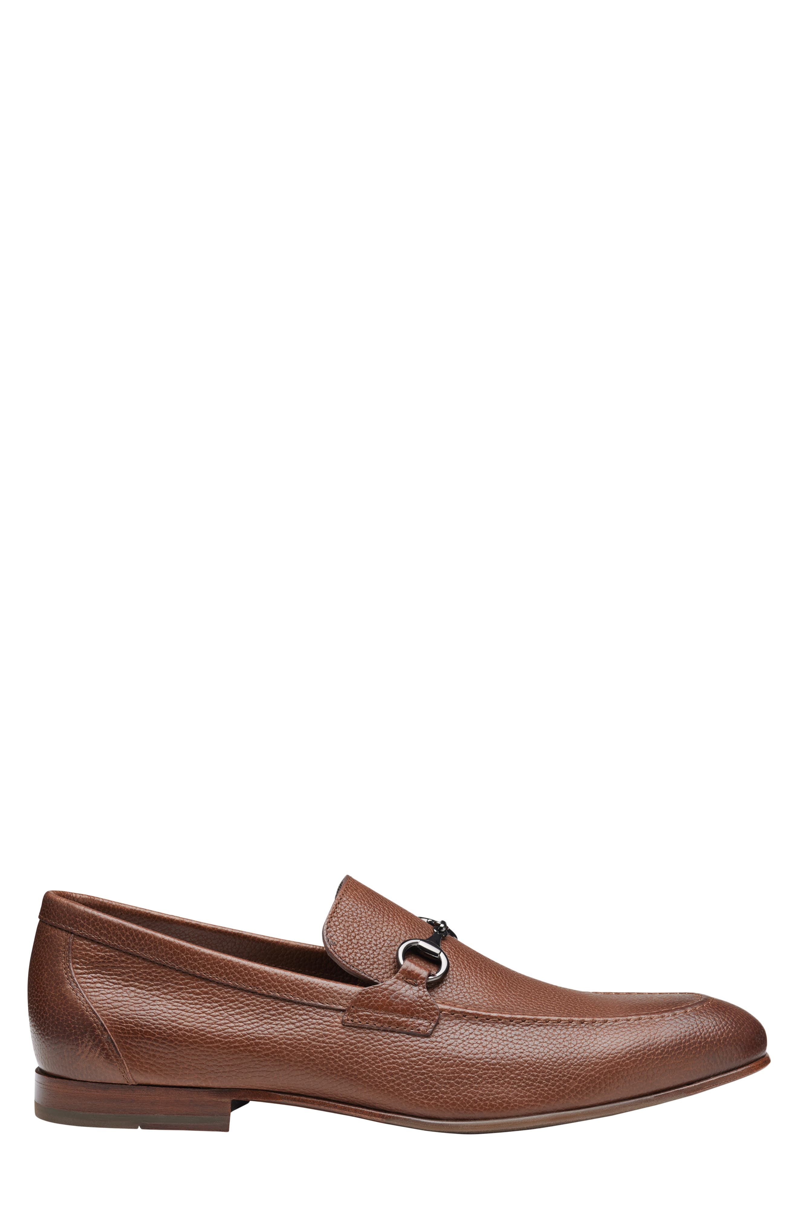 Johnston & Murphy Higgins Bit Loafer, Alternate, color, Tan Full Grain
