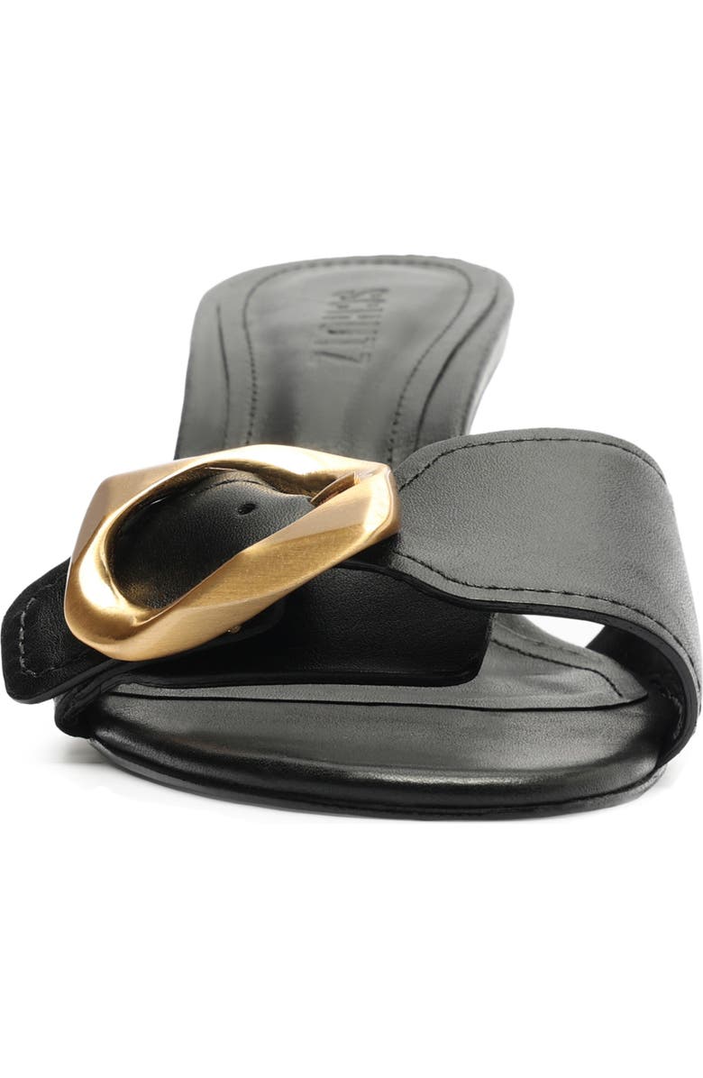 Schutz Olga Buckle Kitten Heel Sandal, Alternate, color,
