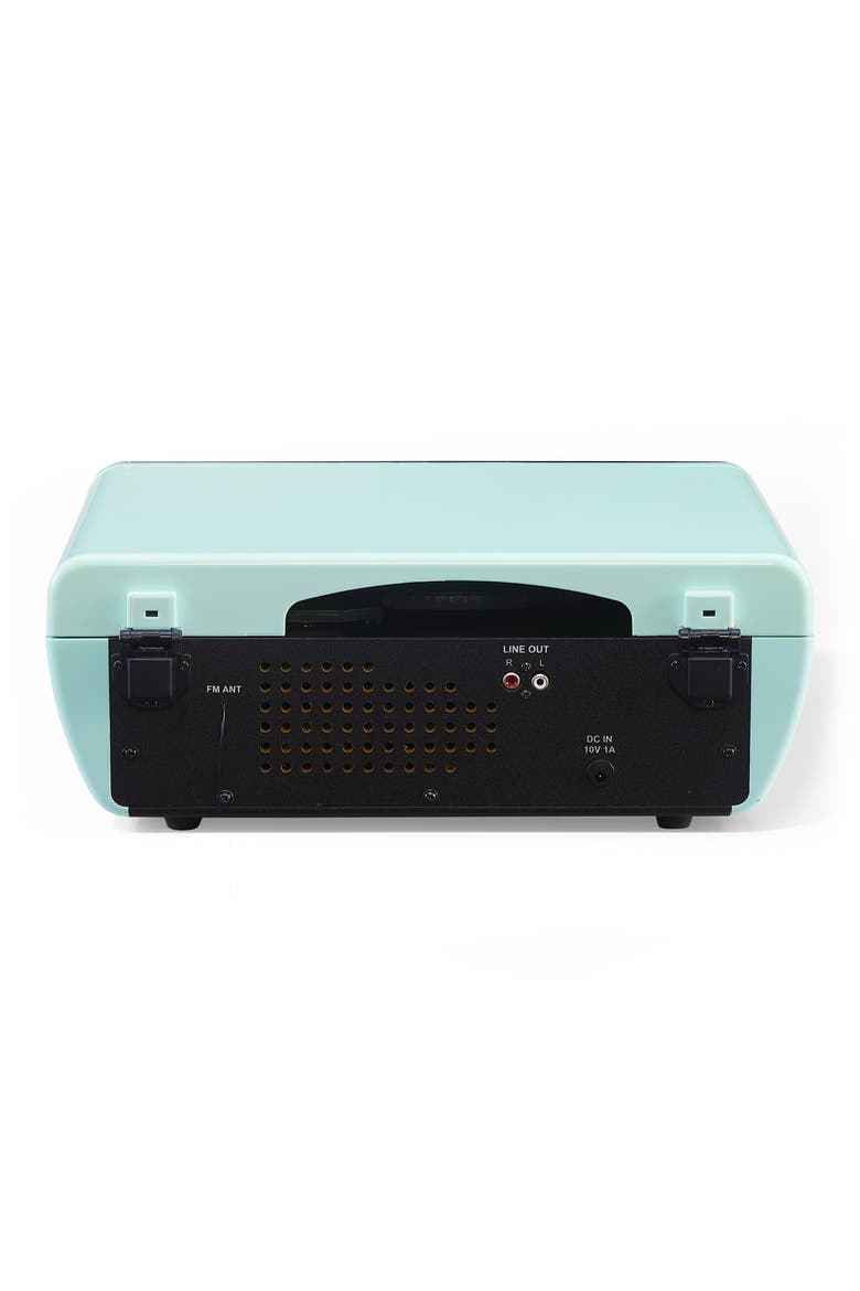 Powel 7-in-1 Record Player, Alternate, color, AQUA BLUE