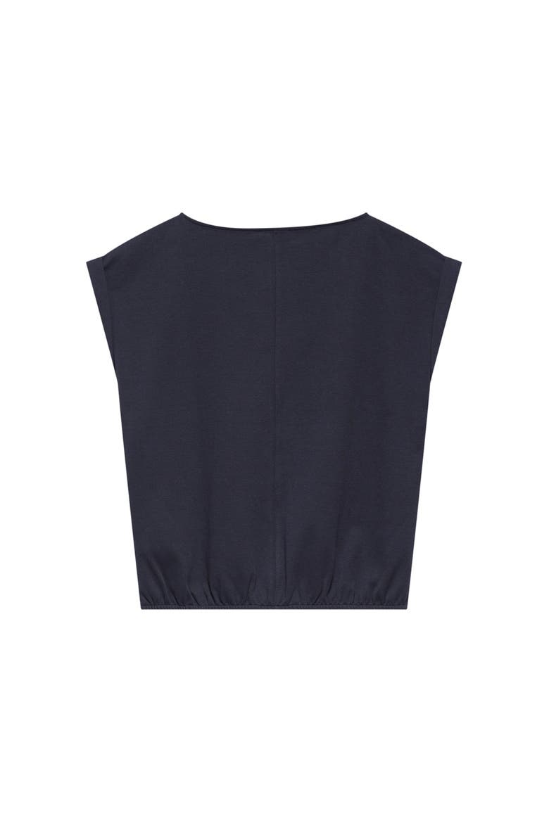 Floral Woven Print Top, Alternate, color, Black