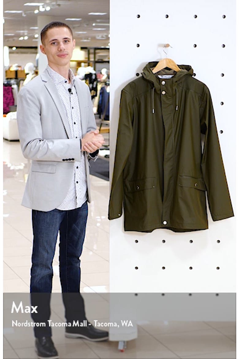 Moss Waterproof Raincoat video
