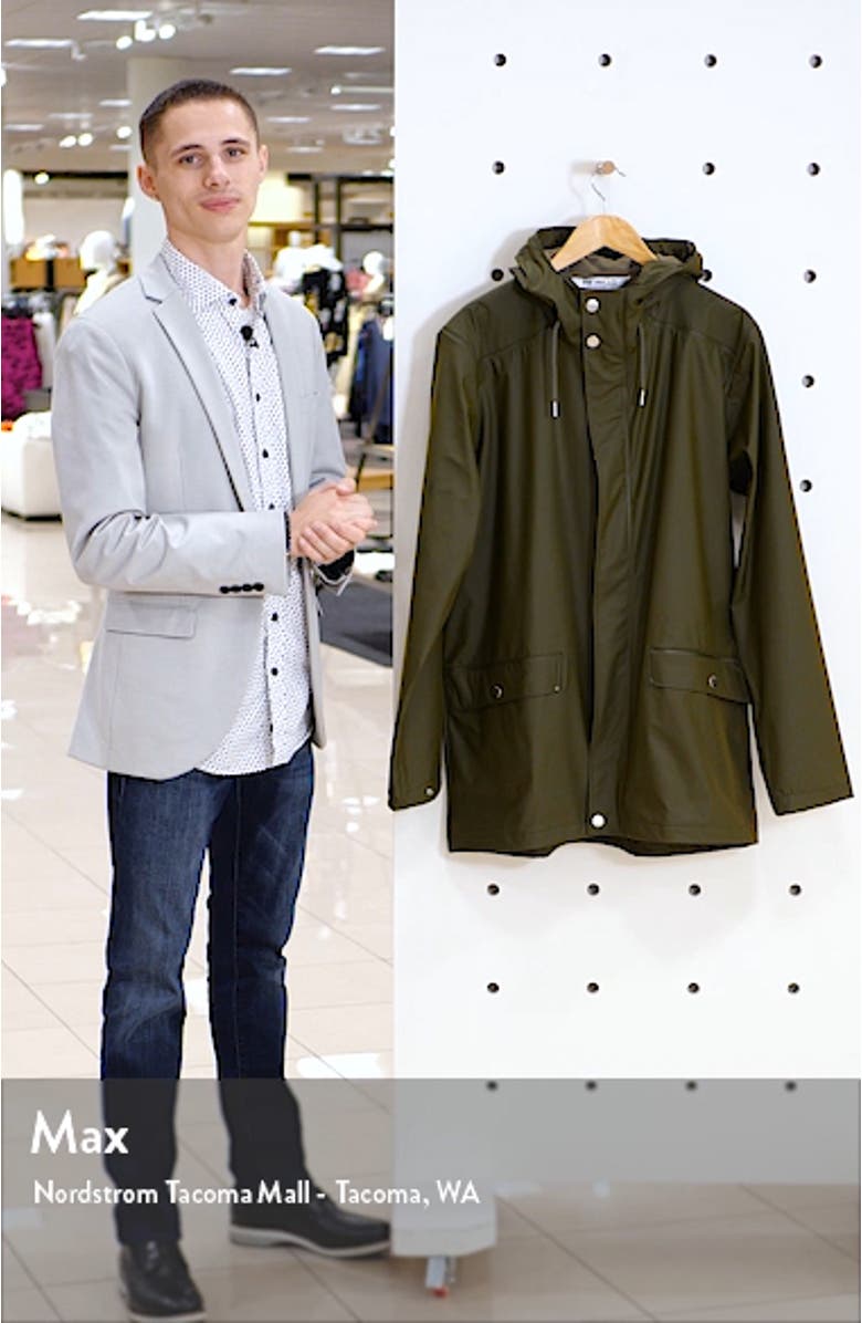 Moss Waterproof Raincoat, sales video thumbnail