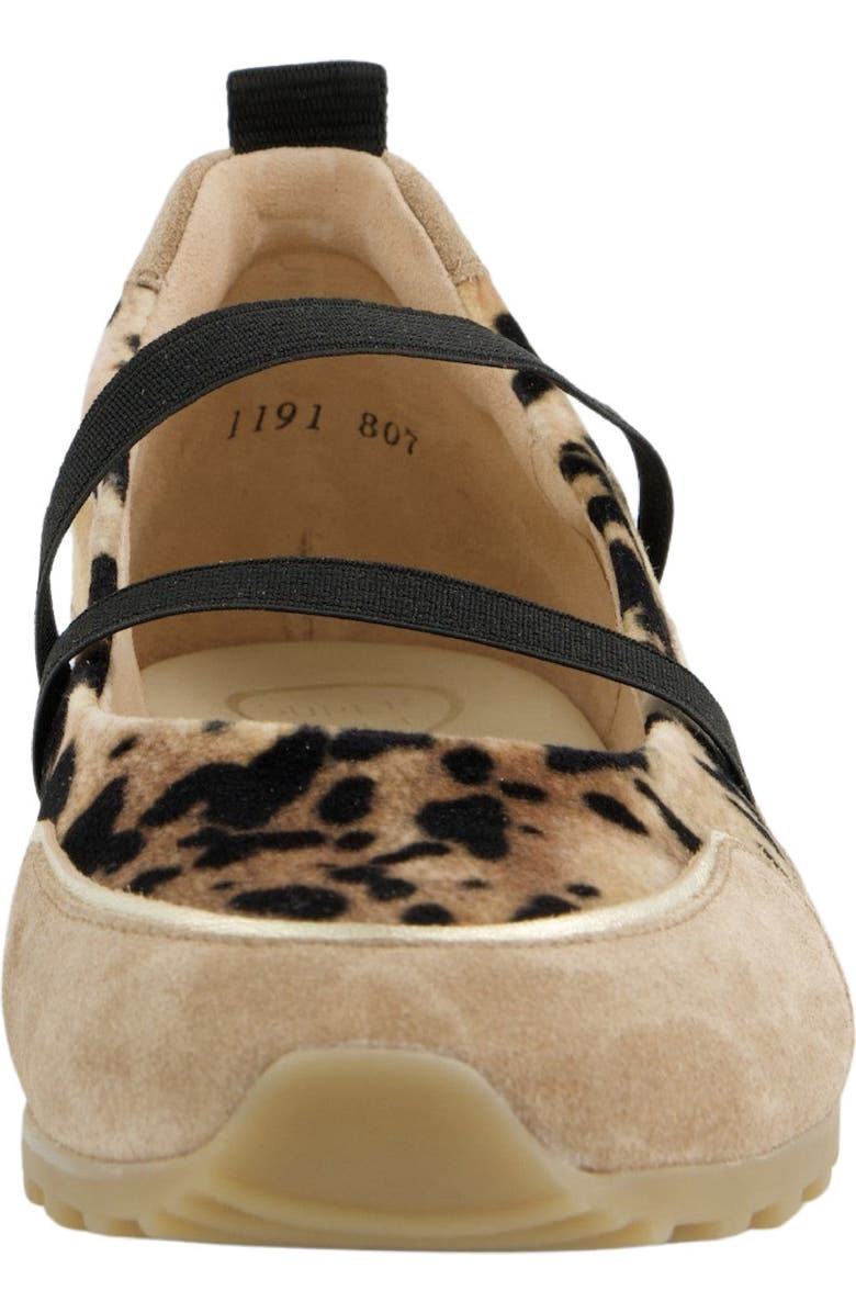 Paul Green Dynamic Flat, Alternate, color, Almond Sand Leo Suede