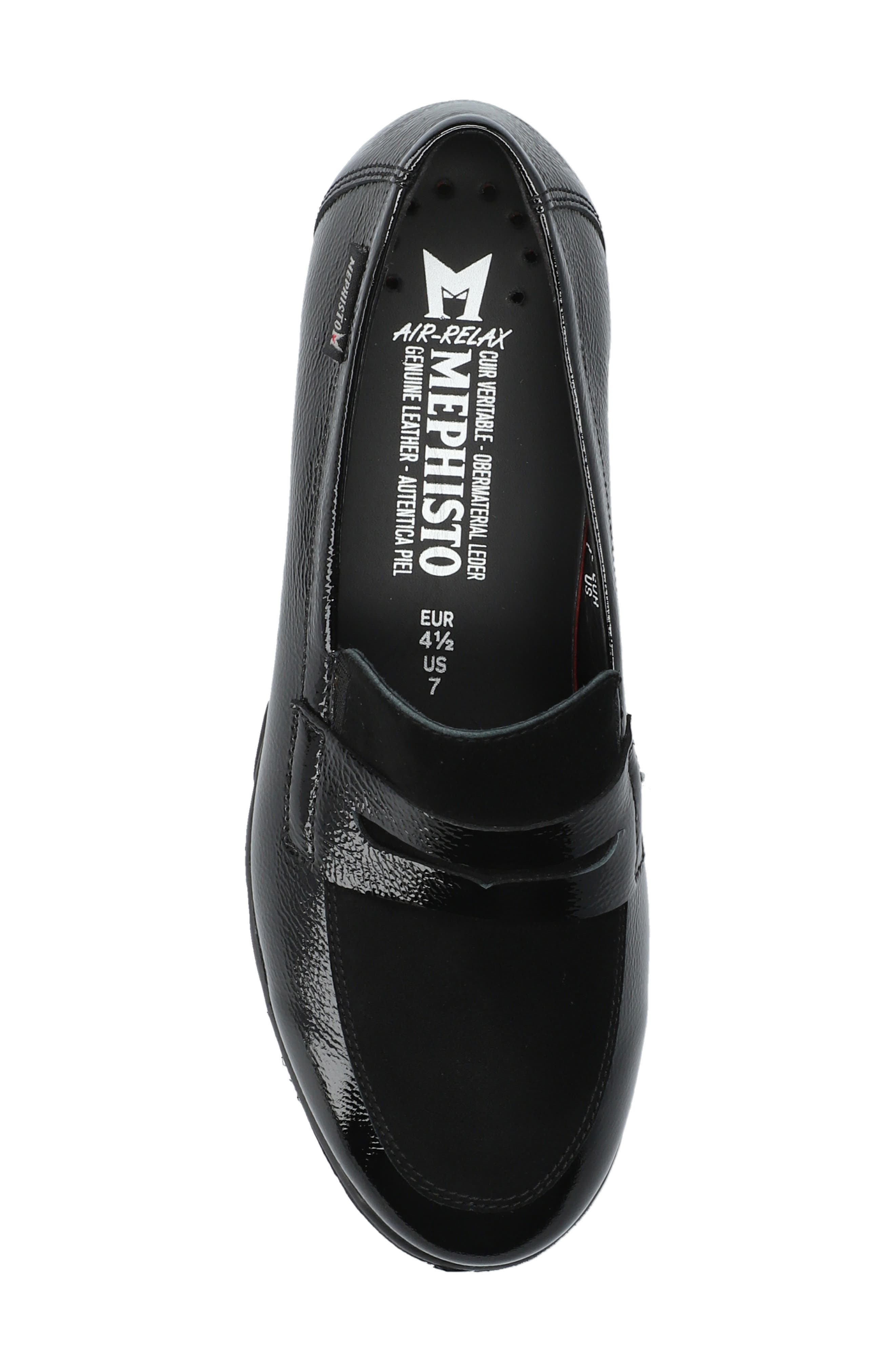 Mephisto Carima Penny Loafer, Alternate, color, Black Patent