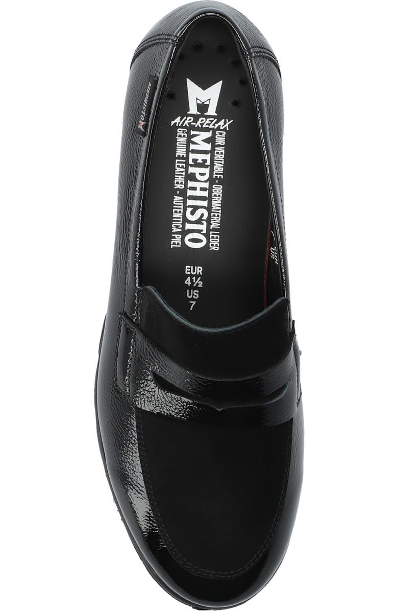 Mephisto Carima Penny Loafer, Alternate, color, Black Patent