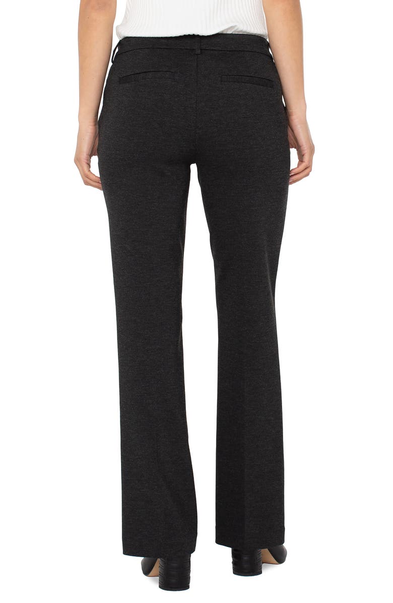 Liverpool Los Angeles Kelsey Flare Ponte Pants, Alternate, color, Heathered Charcoal