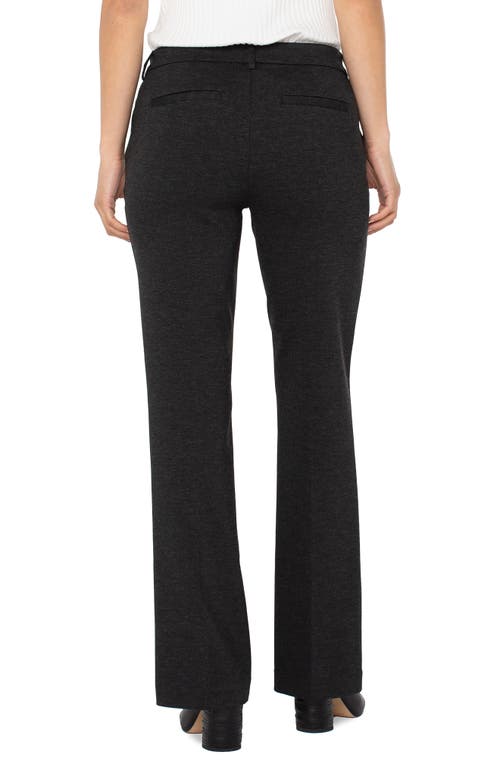 Liverpool Los Angeles Kelsey Flare Ponte Pants In Black