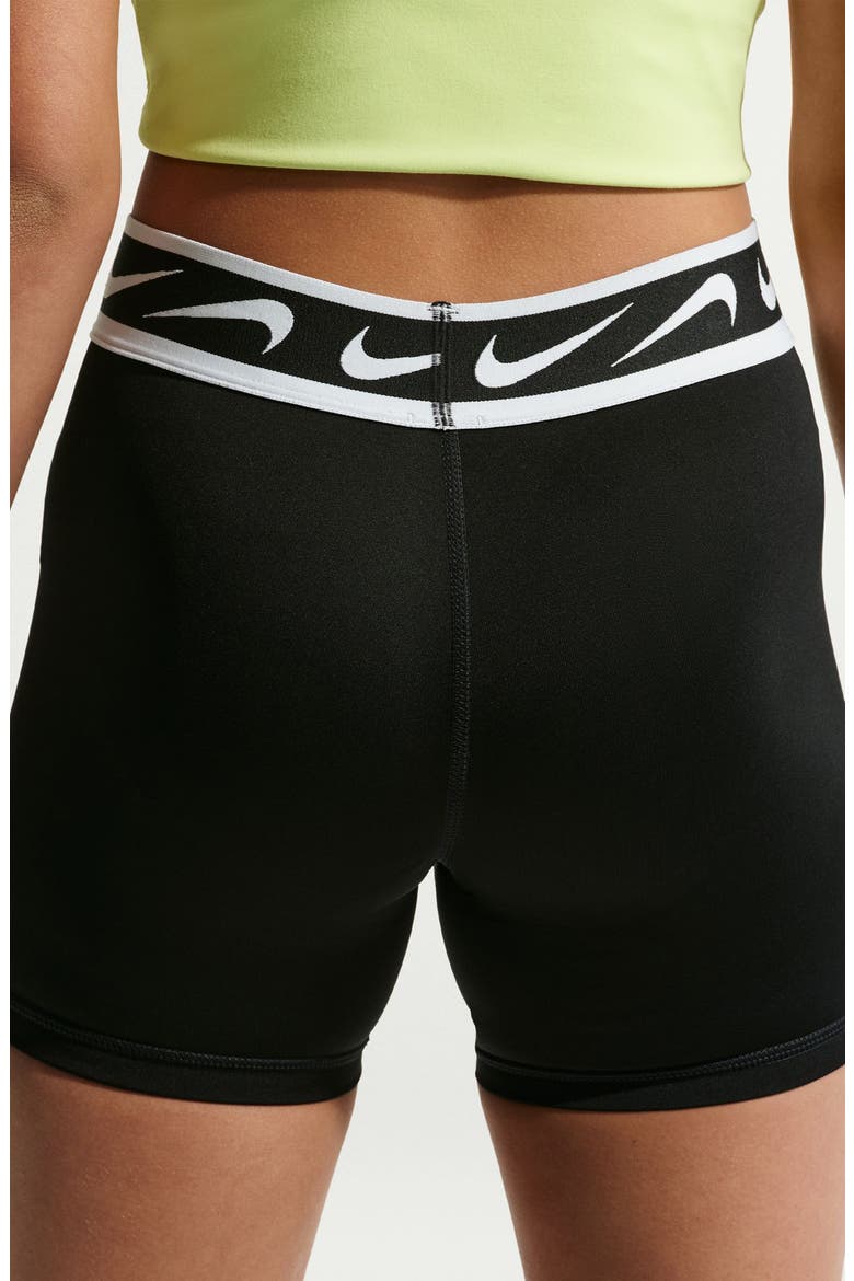 Dri-FIT Dash Bike Shorts, Alternate, color, BLACK/ WHITE