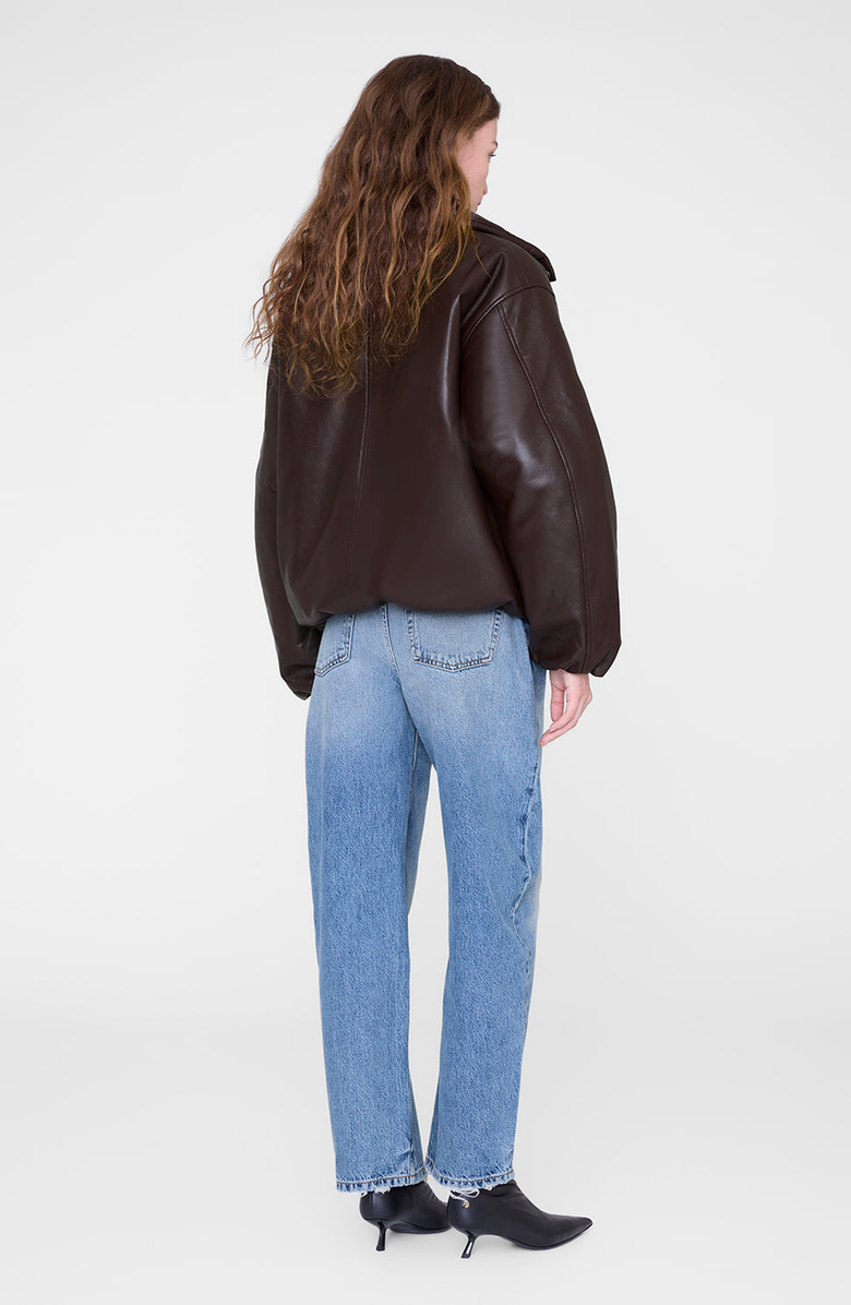 ANINE BING Cyrus Jacket, Alternate, color, Deep Brown