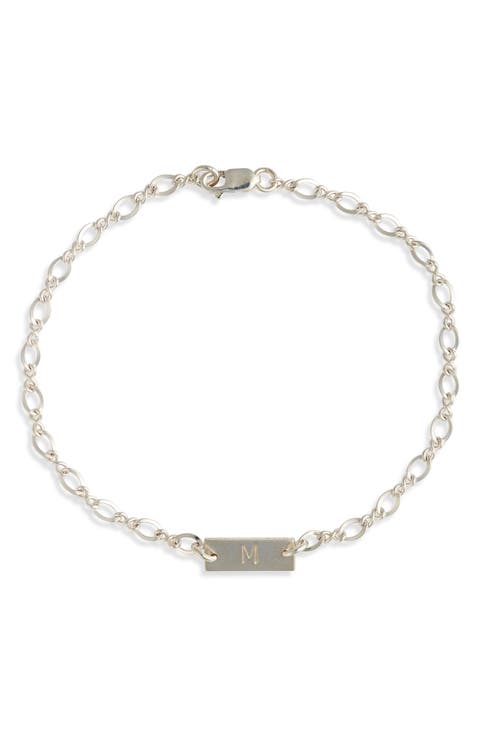 Hadley Initial Bar Bracelet