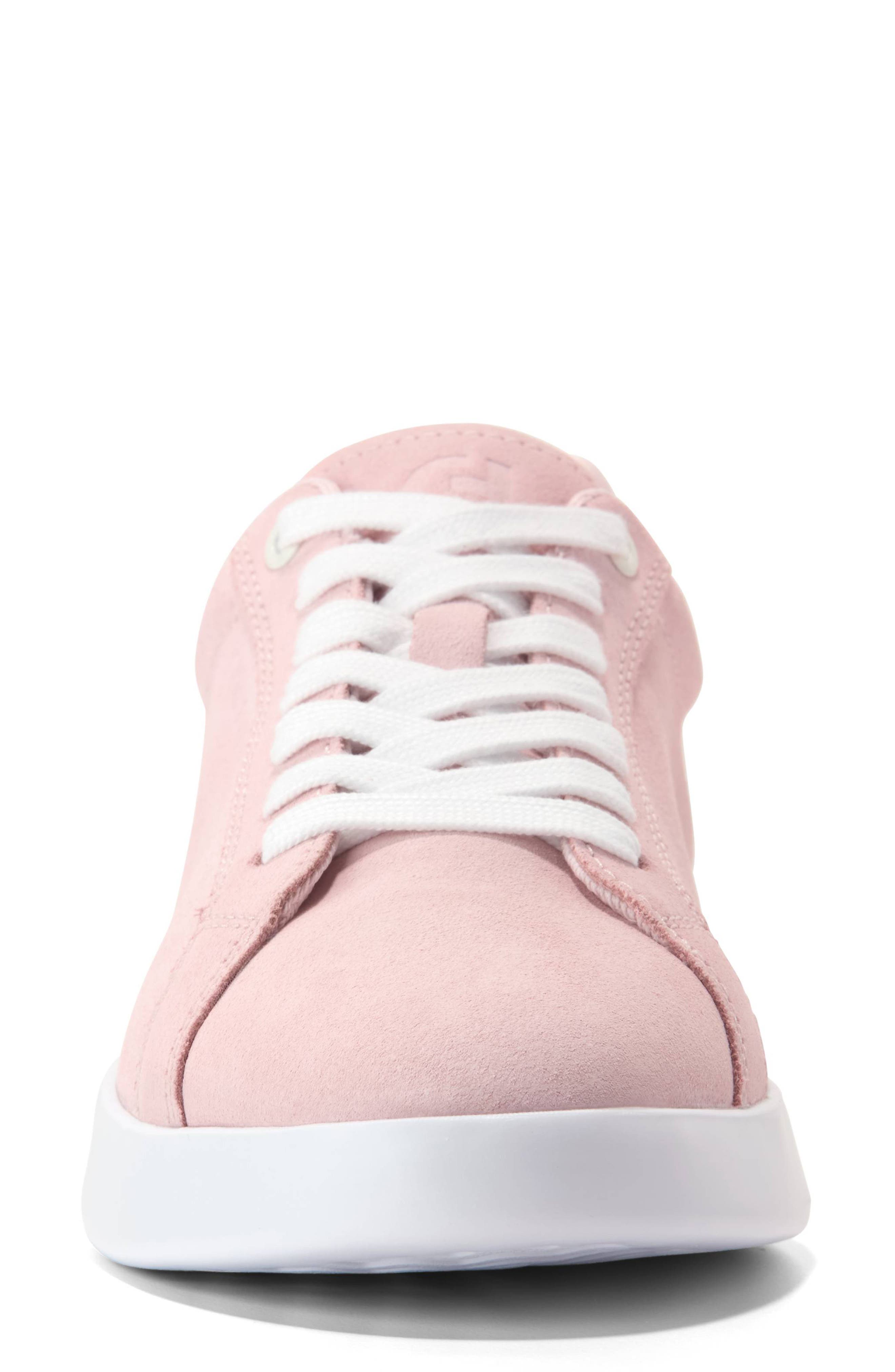 Cole Haan Grand Crosscourt Tennis II Sneaker, Alternate, color, Pale Lilac Suede