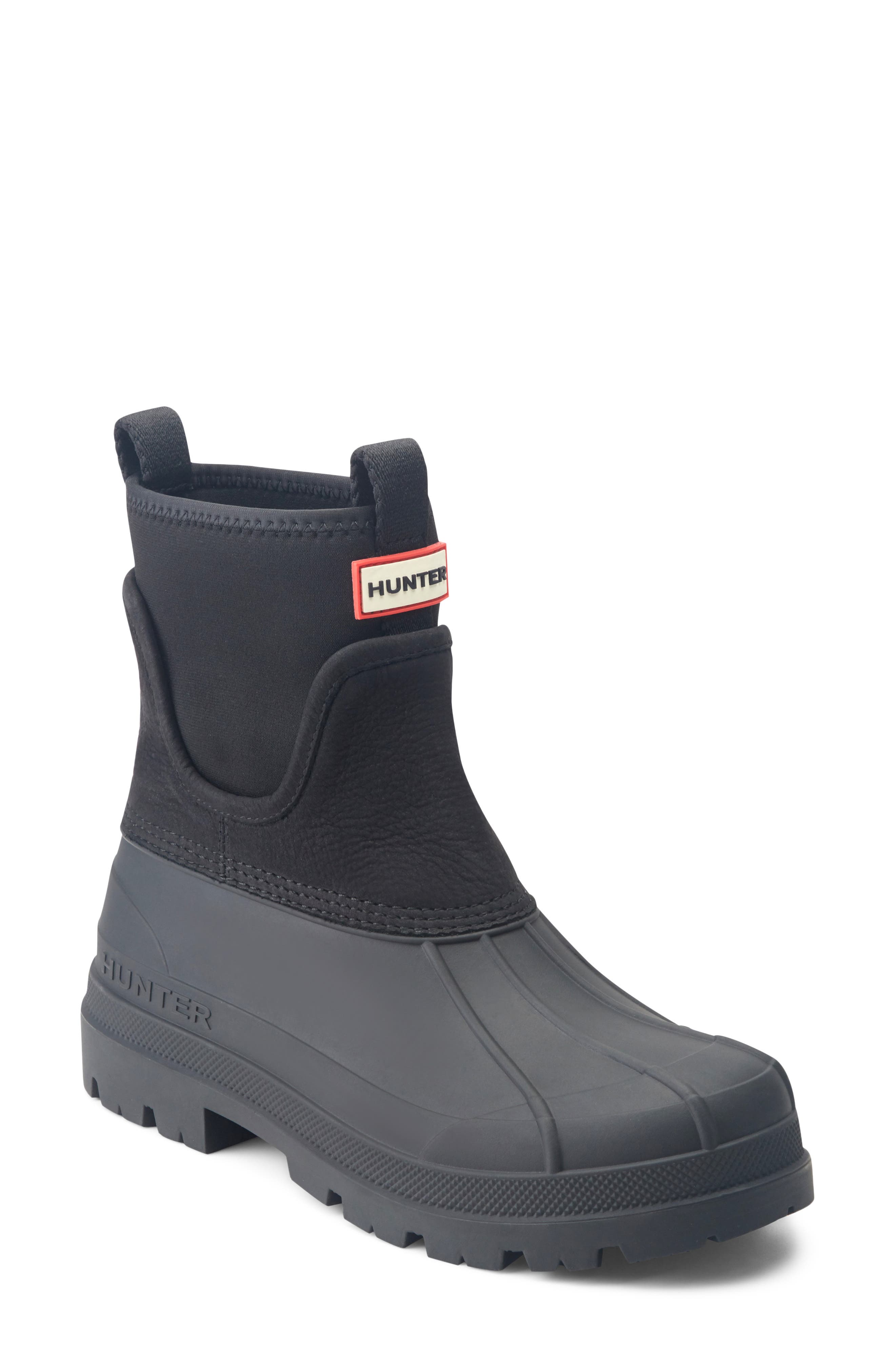 Hadley Rain Boot, Main, color, BLACK