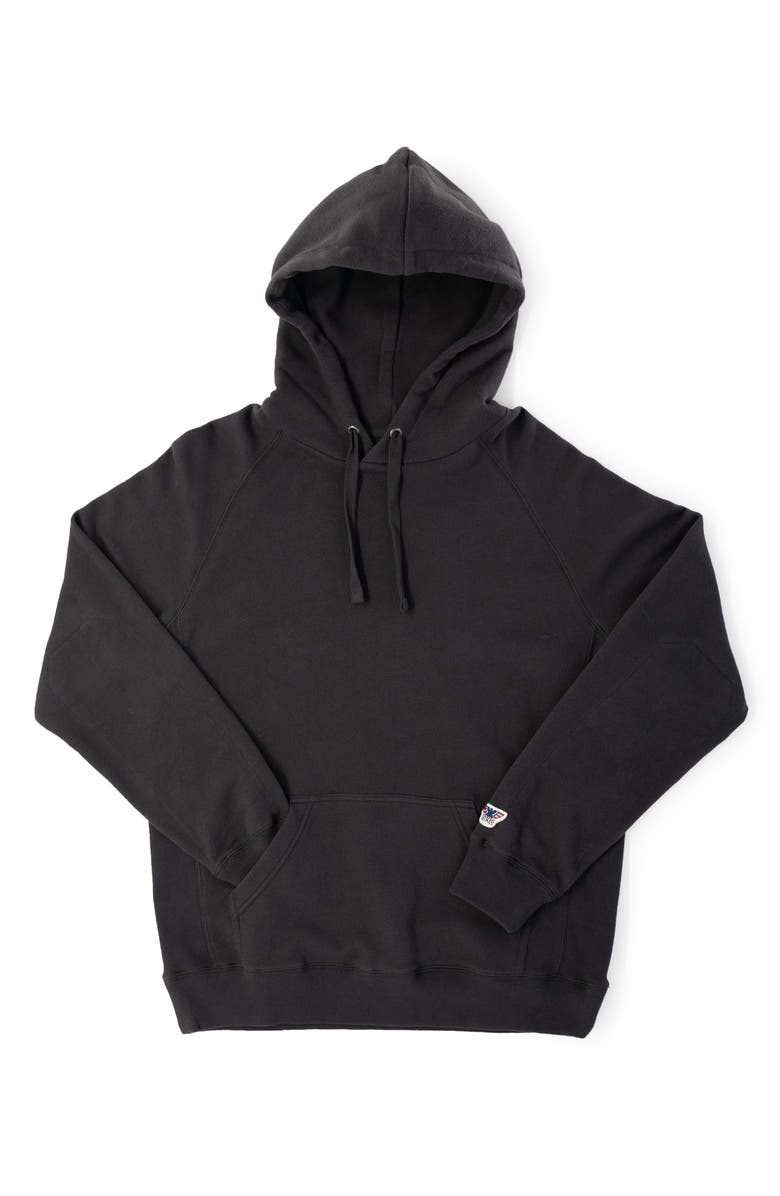 Devil-Dog Dungarees Men's Hooded Cotton Sweatshirt, Alternate, color,