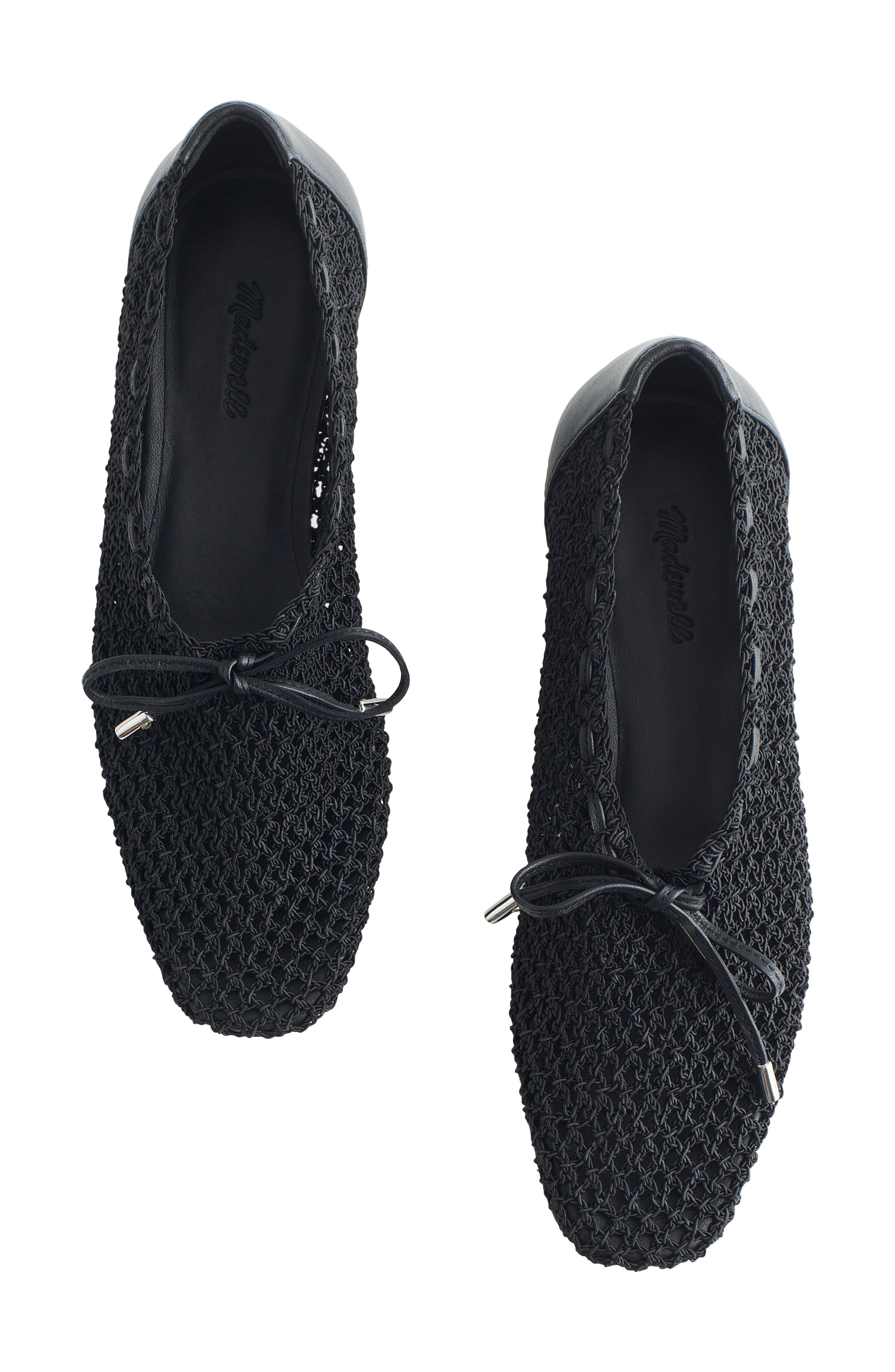 Madewell Mylie Ballet Flat, Alternate, color, True Black